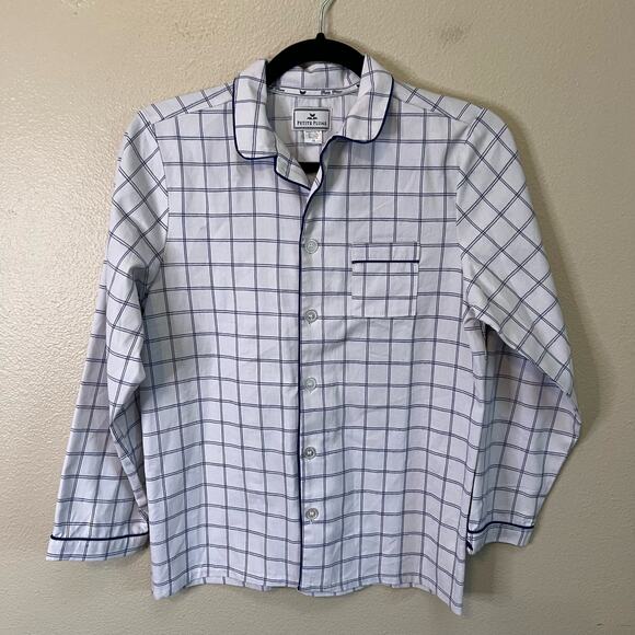 Petite Plume Women's Long Sleeve Button Up Blouse Size 12 - Picture 1 of 5
